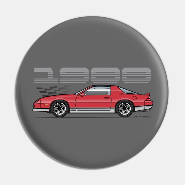 Red 1988 Pin by JRCustoms44