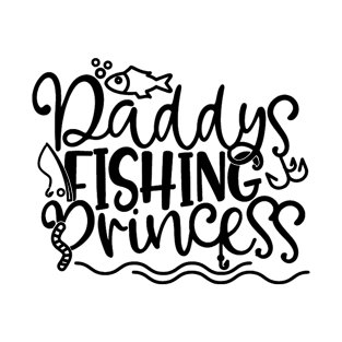 Fish Hook Daddy's Princess T-Shirt