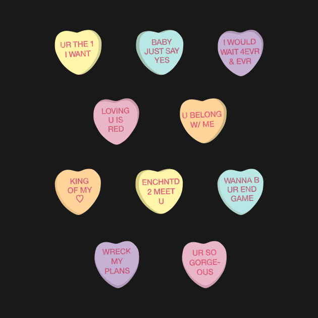 Swiftie Candy Hearts by MusiMochi