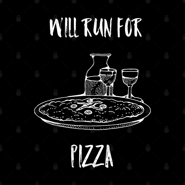 Will run for pizza by Cleopsys