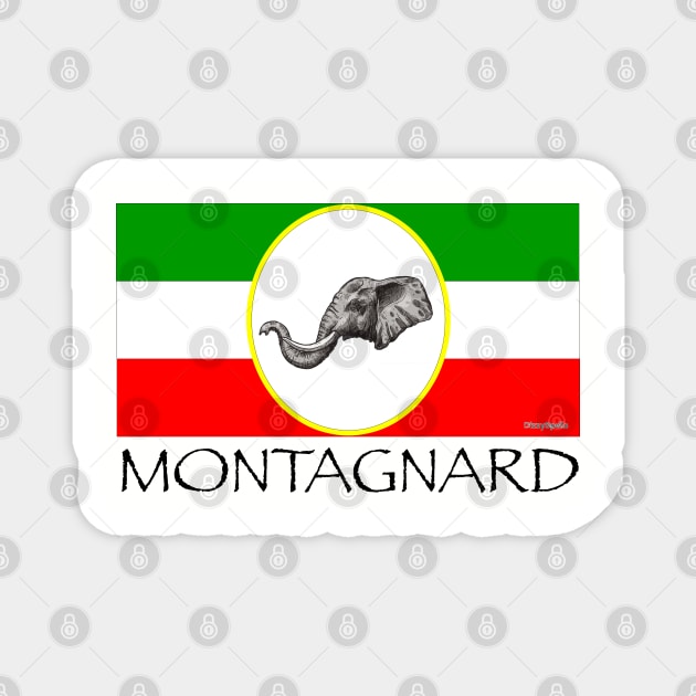 The United Montagnard People Magnet by DizzySpells Designs