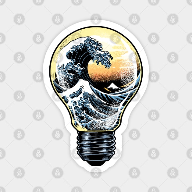 Watt a Wave Magnet by GoshWow®