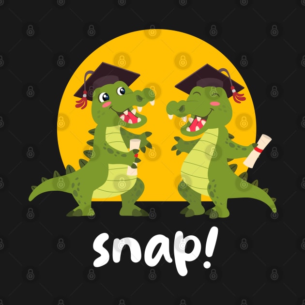 Snap! Double graduation (on dark colors) by Messy Nessie