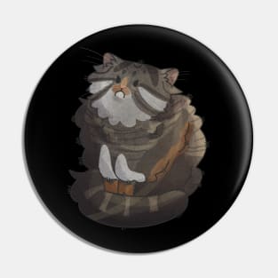 Angry Manul - Pallas's Cat Pin