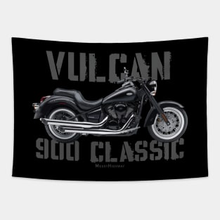 Kawasaki Vulcan 900 Classic 19 gray, sw Tapestry