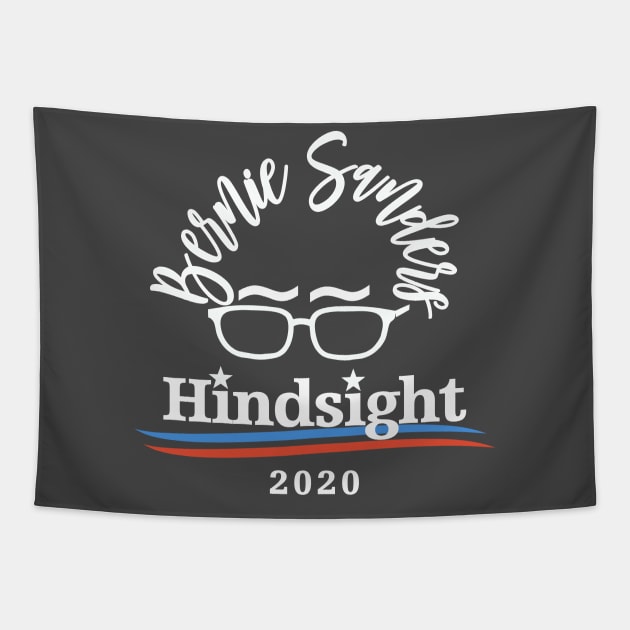 Vote Bernie Sanders 2020 Calligraphy Tapestry by Designkix