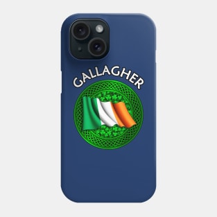 Irish Flag Clover Celtic Knot - Gallagher Phone Case