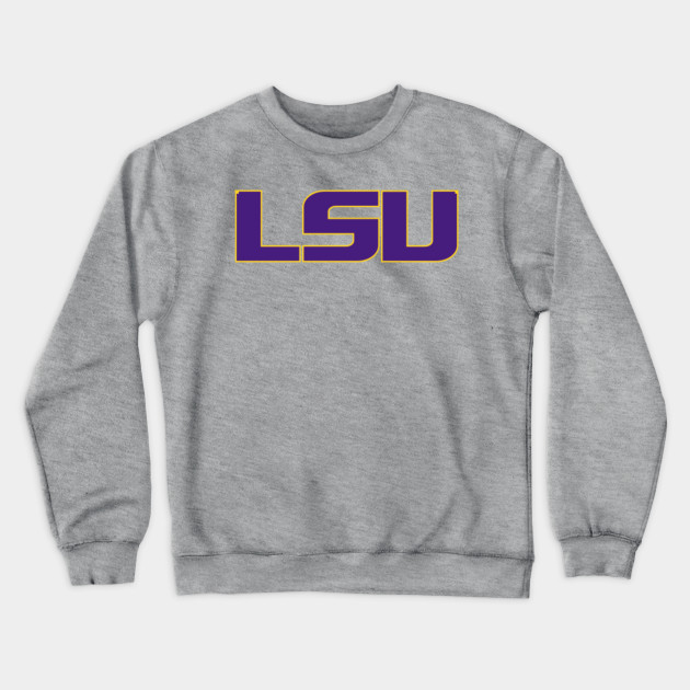 lsu crewneck