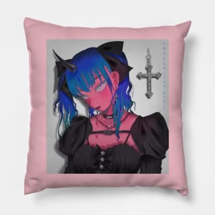 Goth light Pillow