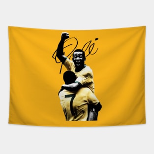 Pele scaled is Legend Ball Tapestry