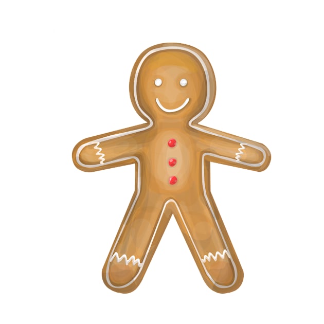 Gingerbread man by Prettyinpinks