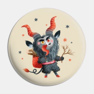 Cute Krampus Pin