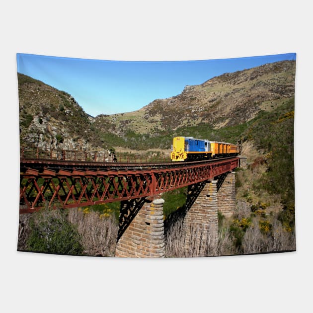 New Zealand Railway Tapestry by jwwallace