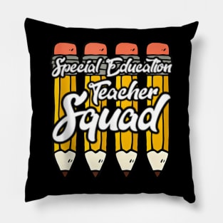 Special Education Teacher Squad Sped Team Pillow