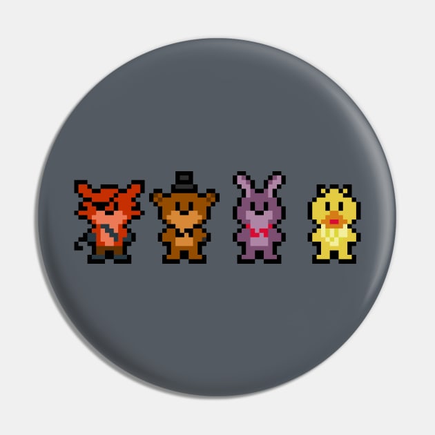 Five Nights at Pixelated Freddy's Pin by ImpishMATT