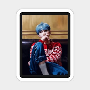 yoongi cozy Magnet