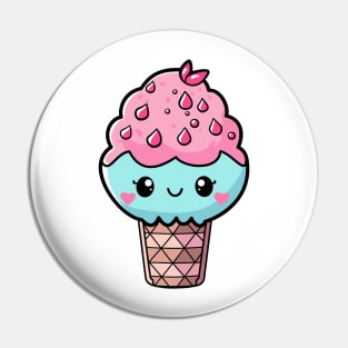 Cute Ice Cream Pin