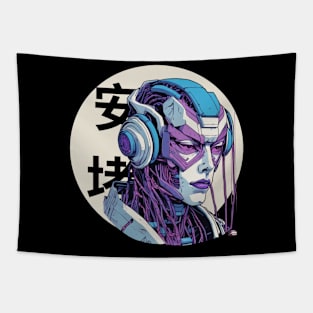 AESthetic girl Tapestry