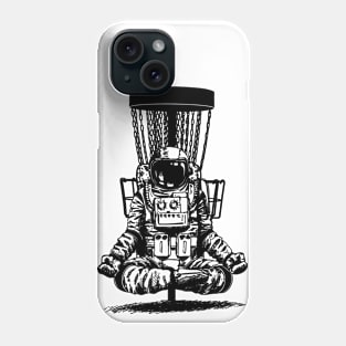 Astronaut Disc Golf yoga Basket Phone Case