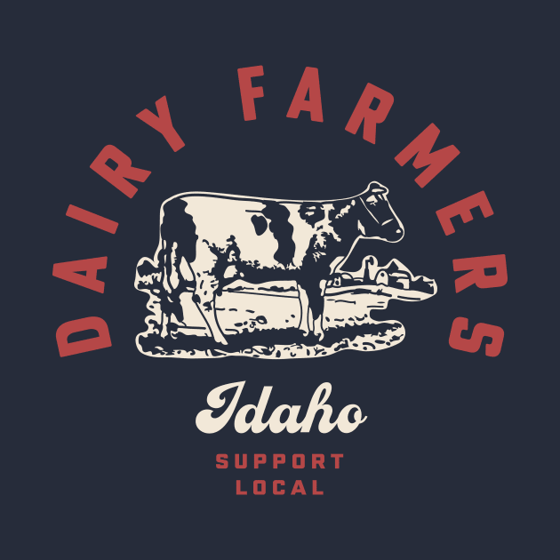 Idaho Dairy Farmers Milk Cows Dairy Farms by PodDesignShop