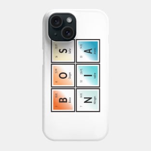 Bosnia Table of Elements Phone Case