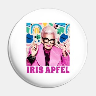 Iris-Apfel Pin