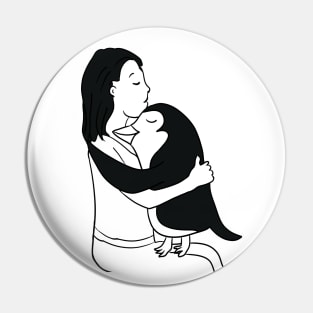 Just a girl who loves penguins Pin