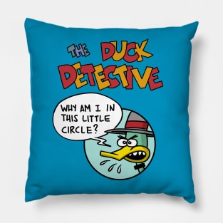 The Duck Detective Pillow