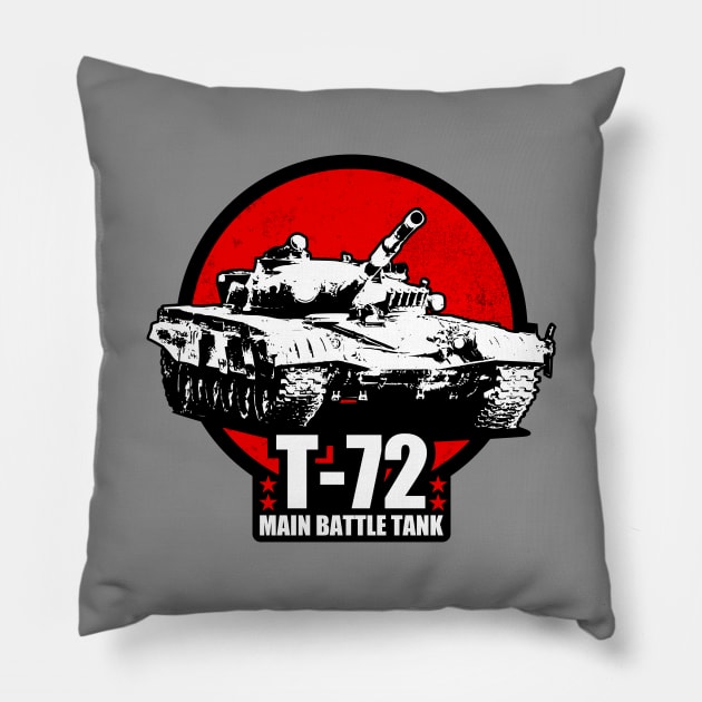 T-72 Tank Pillow by Firemission45