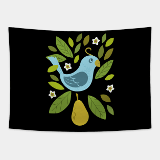 partridge in a pear tree Tapestry