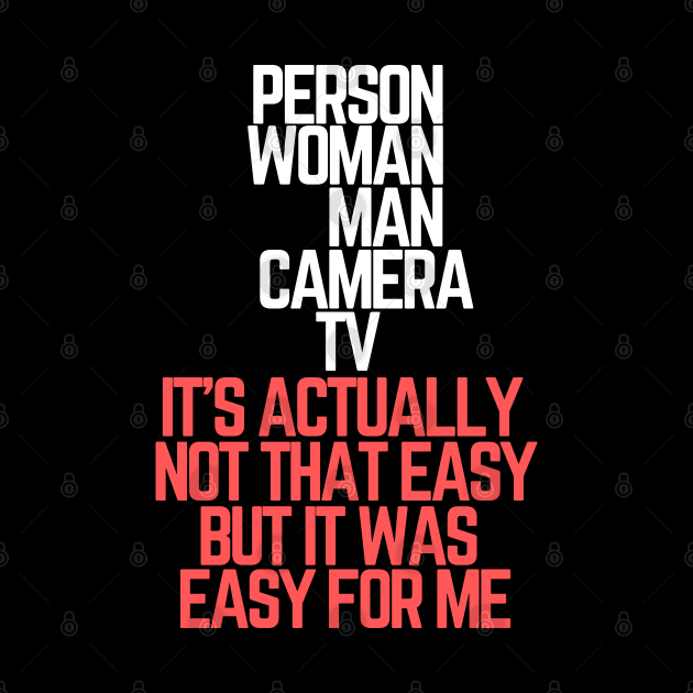 #personwomancameratv Person Woman Man Camera TV it's actually not that easy but it was easy for me by AwesomeDesignz