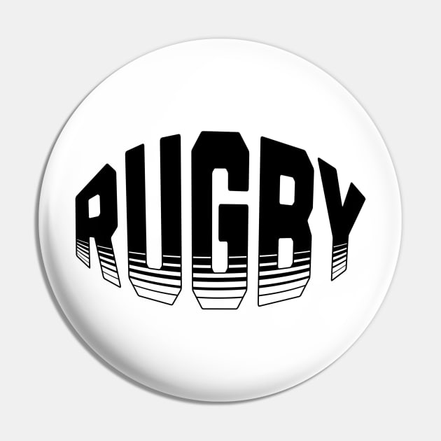 Rugby Pin by Graffik-Peeps