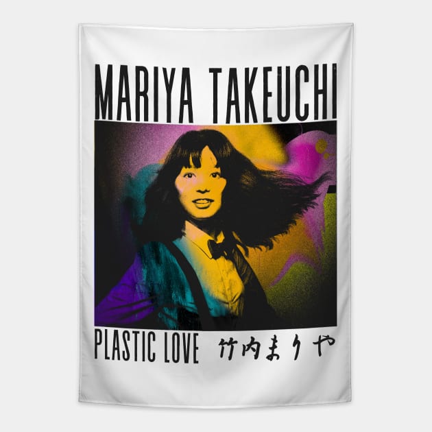 Mariya Takeuchi \/\/\/\ Original Fan Art Tapestry by unknown_pleasures