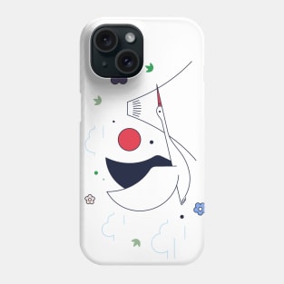 Japanese Crane. Phone Case