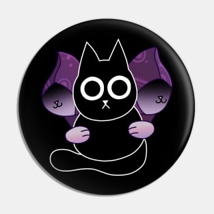 Dark Cat's Hidden Motives Pin