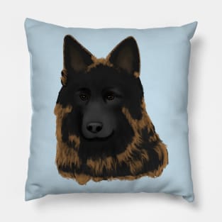 Bohemian Shepherd Dog (Large Design) Pillow