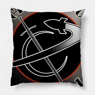 The Science Fictionary Podcast Hi-Contrast Pillow