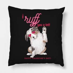 Puppy Valentine Pillow