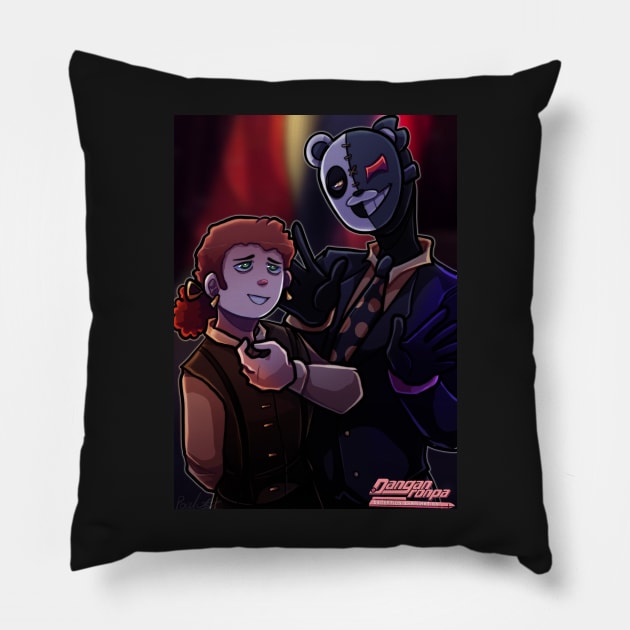 DDE Anniversary (Christopher/Kuma) Pillow by spacebombz