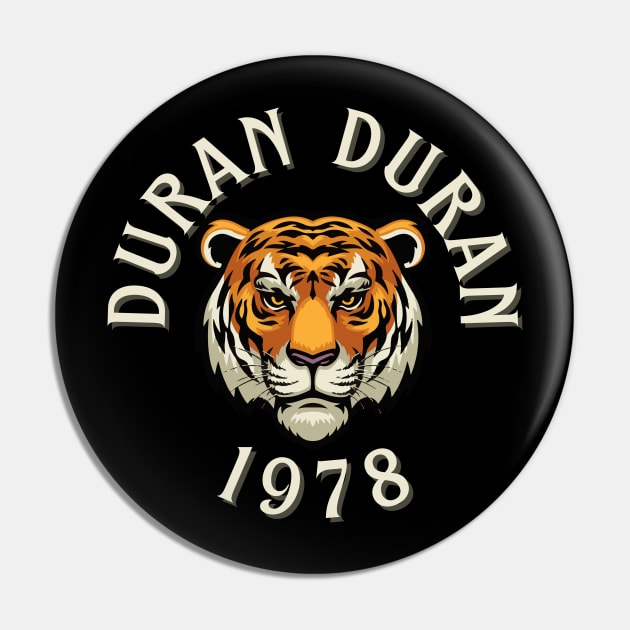 Duran duran 1978 vintage Pin by Animals Project