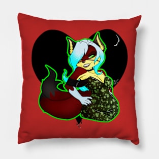 Inkii - Queen of Hearts Pillow