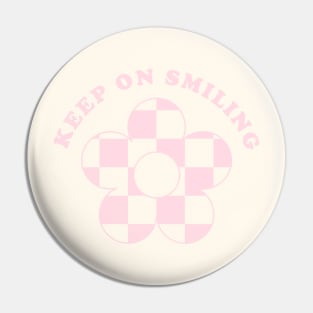 Keep on smiling! Aesthetic self love affirmations! Pink aesthetic art! Pastel pink aesthetic! Pin