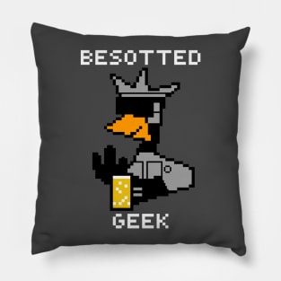 Robot Officer White Pillow