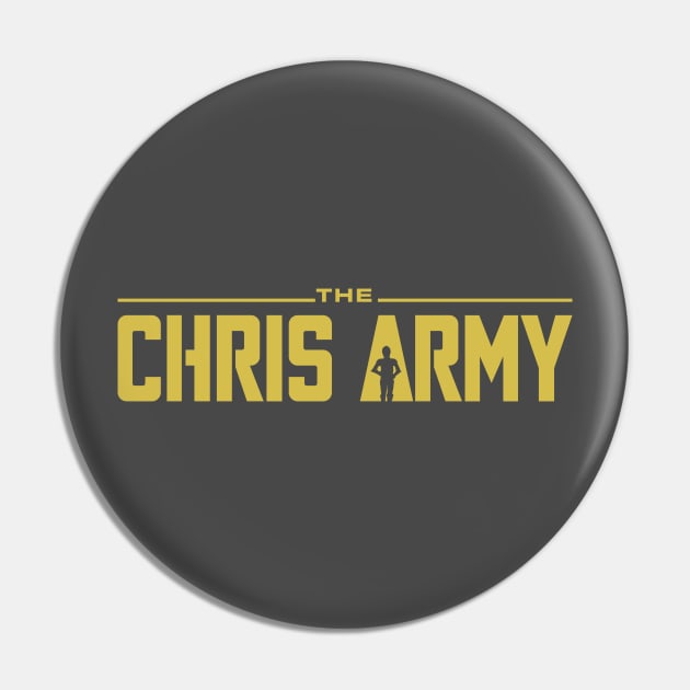 The Chris Army C3 Pin by lonepigeon