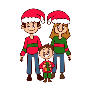 chrismas family T-Shirt