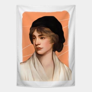 British Writer Mary Wollstonecraft illustration Tapestry