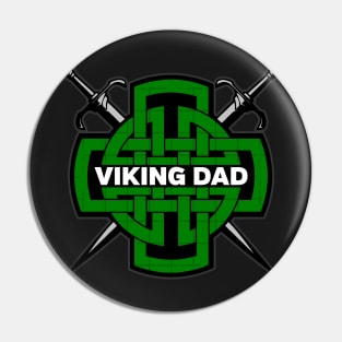 Norse Viking Dad Fathers Day Pin