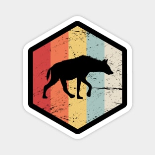 Retro Vintage Hyena Icon Magnet