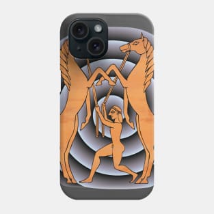 Greek horse trainer Phone Case