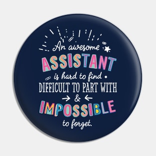 An awesome Assistant Gift Idea - Impossible to Forget Quote Pin